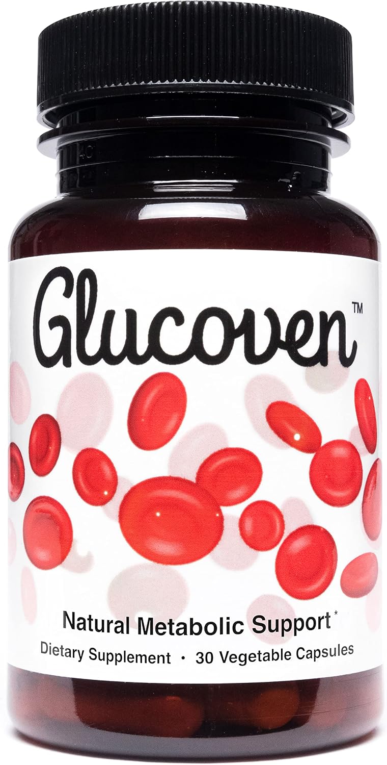Natural Metabolic Support Supplement, Vegan, Gluten-Free 30 Vegetable Capsules