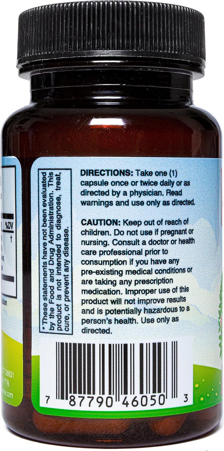 Hepagard Natural Liver Support Supplement with NAC, Vegan, Gluten-Free 30 Vegetable Capsules